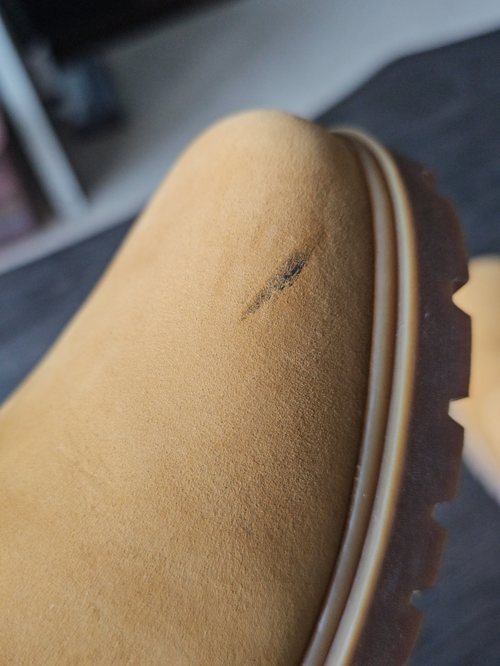 Timberland Wheat Tan Combat Moto Boots - Picture 5 of 8